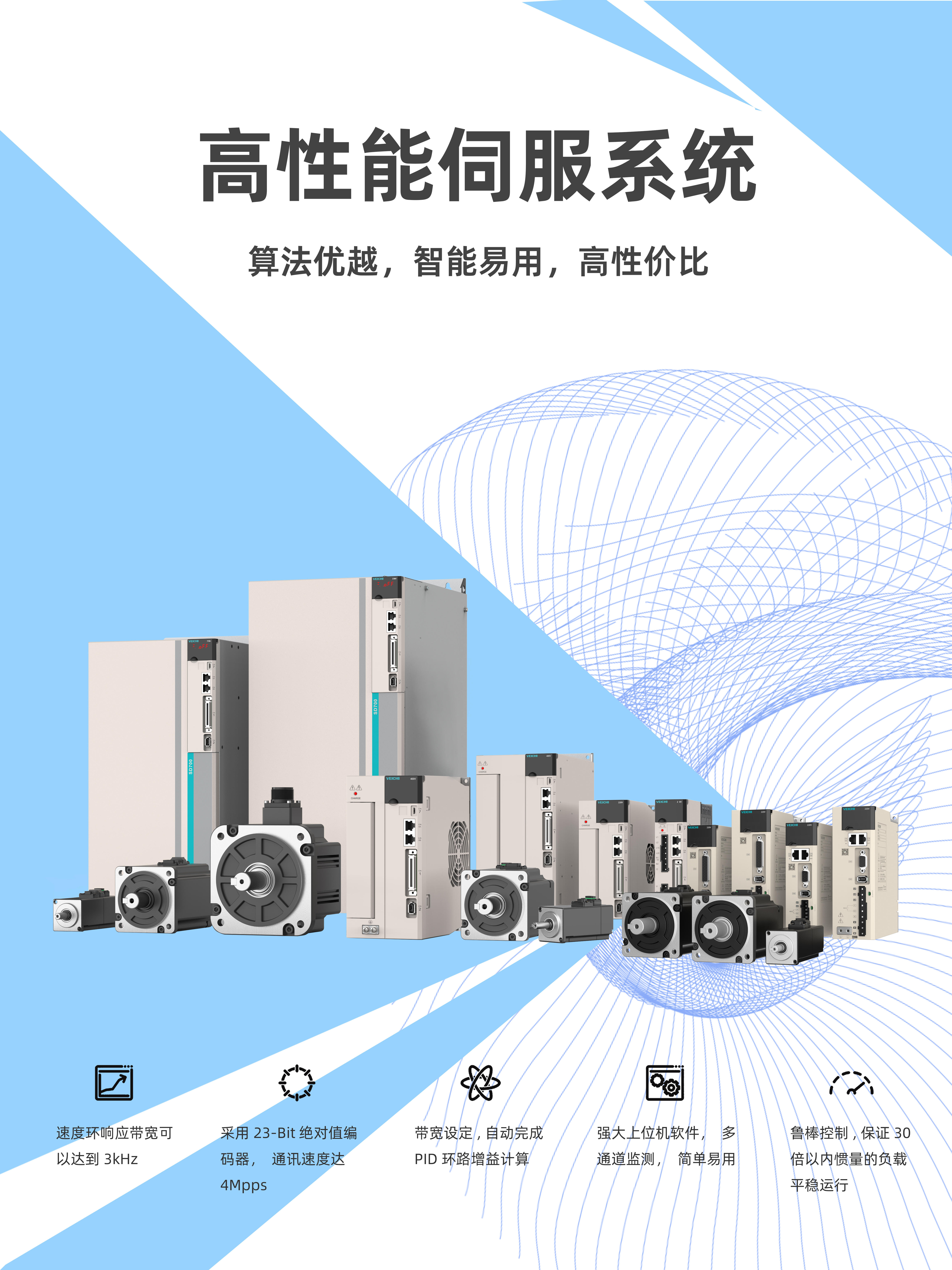 高性能伺服电机 精密减速机